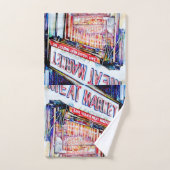 Der Garten der Weisheit im Ostdorf Badhandtuch Set (Handtuch)