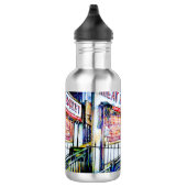 Der Garten der Weisheit im Ostdorf Edelstahlflasche (Rechts)