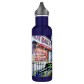 Der Garten der Weisheit im Ostdorf Edelstahlflasche (Links)