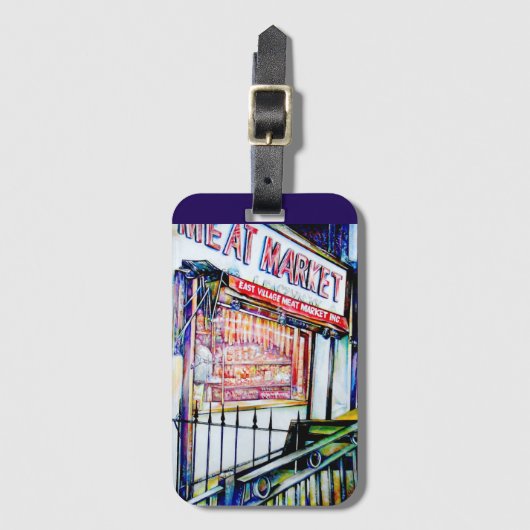 Der Garten der Weisheit im Ostdorf Gepäckanhänger (Vorderseite Vertikal)