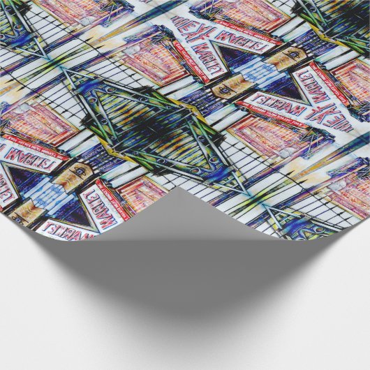 Der Garten der Weisheit im Ostdorf Geschenkpapier (Ecke)