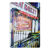 Der Garten der Weisheit im Ostdorf Mini Klemmbrett (Rückseite)