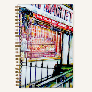 Der Garten der Weisheit im Ostdorf Notizblock