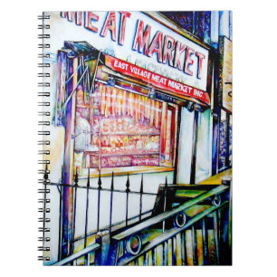 Der Garten der Weisheit im Ostdorf Notizblock