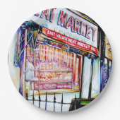 Der Garten der Weisheit im Ostdorf Pappteller (Vorderseite)