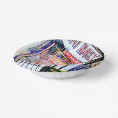 Der Garten der Weisheit im Ostdorf Pappteller (Gewinkelt)