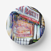 Der Garten der Weisheit im Ostdorf Pappteller (Vorderseite)