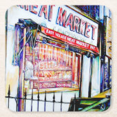 Der Garten der Weisheit im Ostdorf Rechteckiger Pappuntersetzer (Vorderseite)