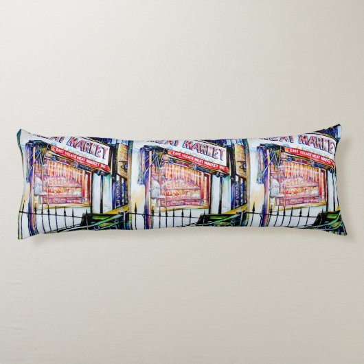 Der Garten der Weisheit im Ostdorf Seitenschläferkissen (Rückseite)