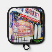 Der Garten der Weisheit im Ostdorf Topflappen (Vorderseite)