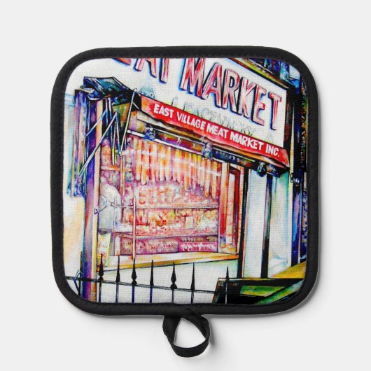 Der Garten der Weisheit im Ostdorf Topflappen (Vorderseite)