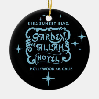 Der Garten des Allah Hotel Keramik Ornament