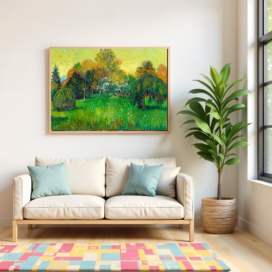 Der Garten des Dichters Poster