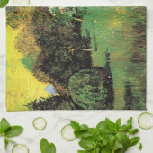 Der Garten des Dichters von Vincent van Gogh Geschirrtuch (Gefaltet)