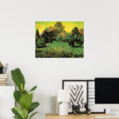Der Garten des Dichters von Vincent van Gogh Poster (Heimbüro)