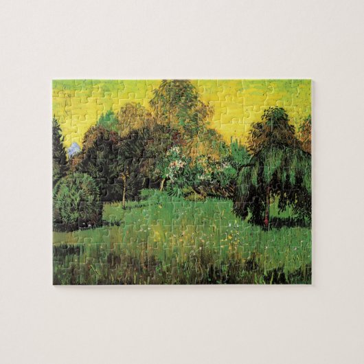Der Garten des Dichters von Vincent van Gogh Puzzle (Horizontal)