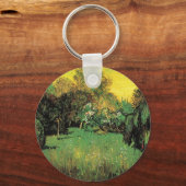 Der Garten des Dichters von Vincent van Gogh Schlüsselanhänger (Vorderseite)