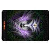 Der Garten des Dreams Foto Magnet (Horizontal)