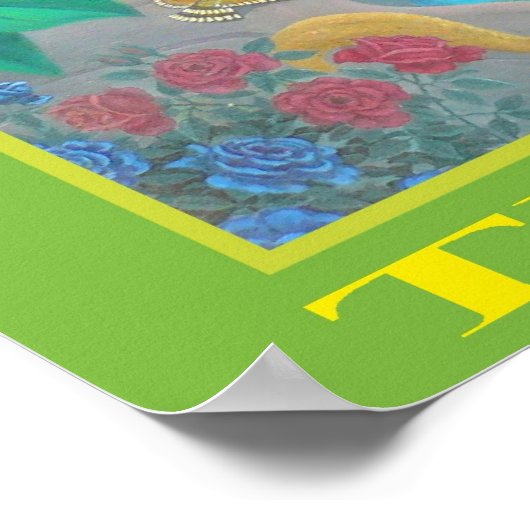 Der Garten des Eden Poster (Ecke)