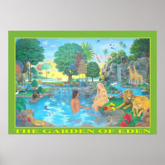 Der Garten des Eden Poster (Vorne)