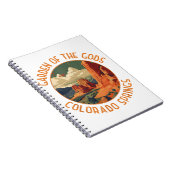 Der Garten des Gods Colorado Springs beängstigende Notizblock (Rechte Seite)