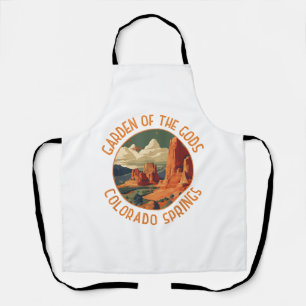 Der Garten des Gods Colorado Springs beängstigende Schürze