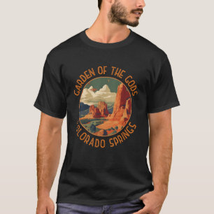 Der Garten des Gods Colorado Springs beängstigende T-Shirt