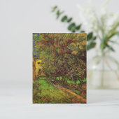 Der Garten des Heiligen-Paul-Krankenhauses von van Postkarte (Stehend Vorderseite)