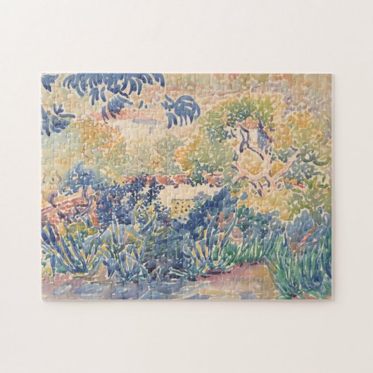 Der Garten des Künstlers am Heiligen-Clair | Puzzle (Horizontal)