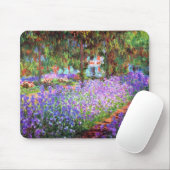 Der Garten des Künstlers bei Giverny, Claude Monet Mousepad (Mit Mouse)