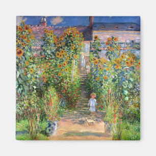 Der Garten des Künstlers bei Vetheuil, Claude Magnet