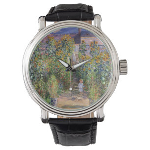 Der Garten des Künstlers durch Claude Monet Armbanduhr