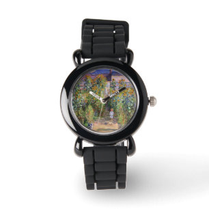 Der Garten des Künstlers durch Claude Monet Armbanduhr