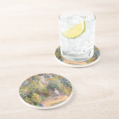 Der Garten des Künstlers durch Claude Monet Sandstein Untersetzer (Seite)