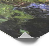 Der Garten des Künstlers in Vetheuil - Claude Mone Poster (Ecke)