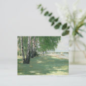 Der Garten des Künstlers in Wannsee, 1918 Postkarte (Stehend Vorderseite)