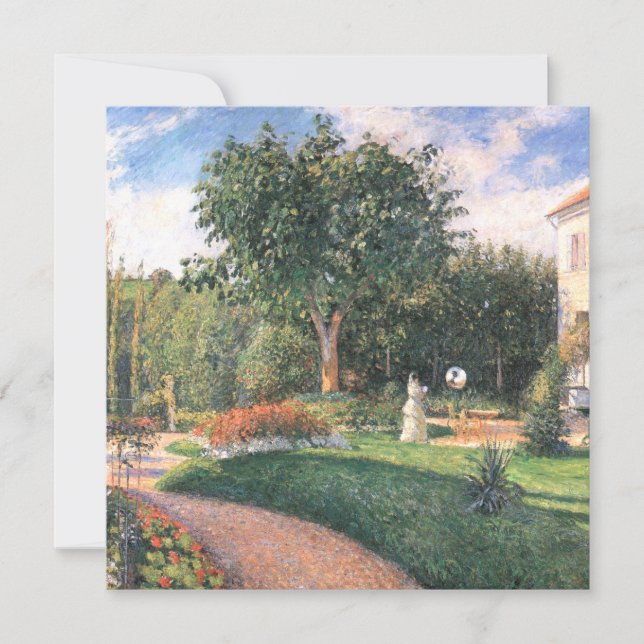 Der Garten des Mathurins Camille Pissarro (Vorderseite)