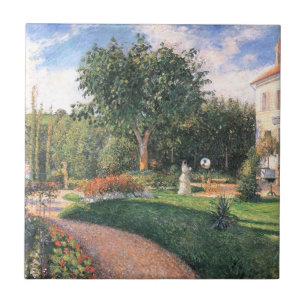 Der Garten des Mathurins Camille Pissarro Fliese