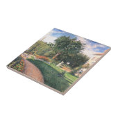 Der Garten des Mathurins Camille Pissarro Fliese (Seite)