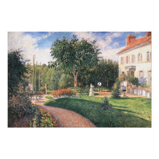 Der Garten des Mathurins Camille Pissarro Poster (Vorderseite)