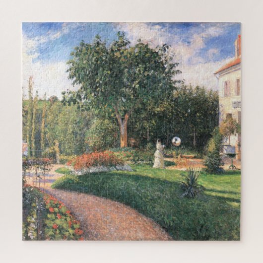 Der Garten des Mathurins Camille Pissarro Puzzle (Vertikal)