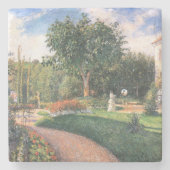 Der Garten des Mathurins Camille Pissarro Steinuntersetzer (Vorderseite)