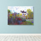 Der Garten des Monet in Argenteuil Claude Monet Leinwanddruck (Insitu (Holzboden))