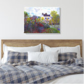 Der Garten des Monet in Argenteuil Claude Monet Leinwanddruck (Insitu (Schlafzimmer))