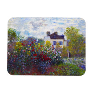 Der Garten des Monet in Argenteuil Claude Monet Magnet