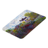 Der Garten des Monet in Argenteuil Claude Monet Magnet (Linke Seite)
