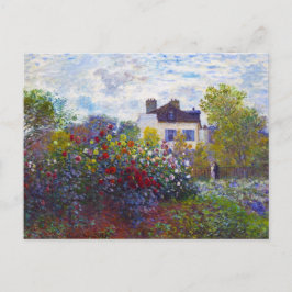 Der Garten des Monet in Argenteuil Claude Monet Postkarte