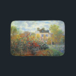 Der Garten des Monet von Argenteuil Badematte<br><div class="desc">Der Garten von Monet in Argenteuil ist ein Landschaftsbild des Impressionismus,  das von dem französischen Künstler Claude Monet,  c. 1873 zeigt er mit seiner Ehefrau im Hintergrund stehend einen schönen Garten.</div>