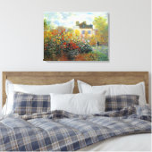 Der Garten des Monet von Argenteuil Leinwanddruck (Insitu (Schlafzimmer))
