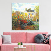 Der Garten des Monet von Argenteuil Leinwanddruck (Insitu (Wohnzimmer))